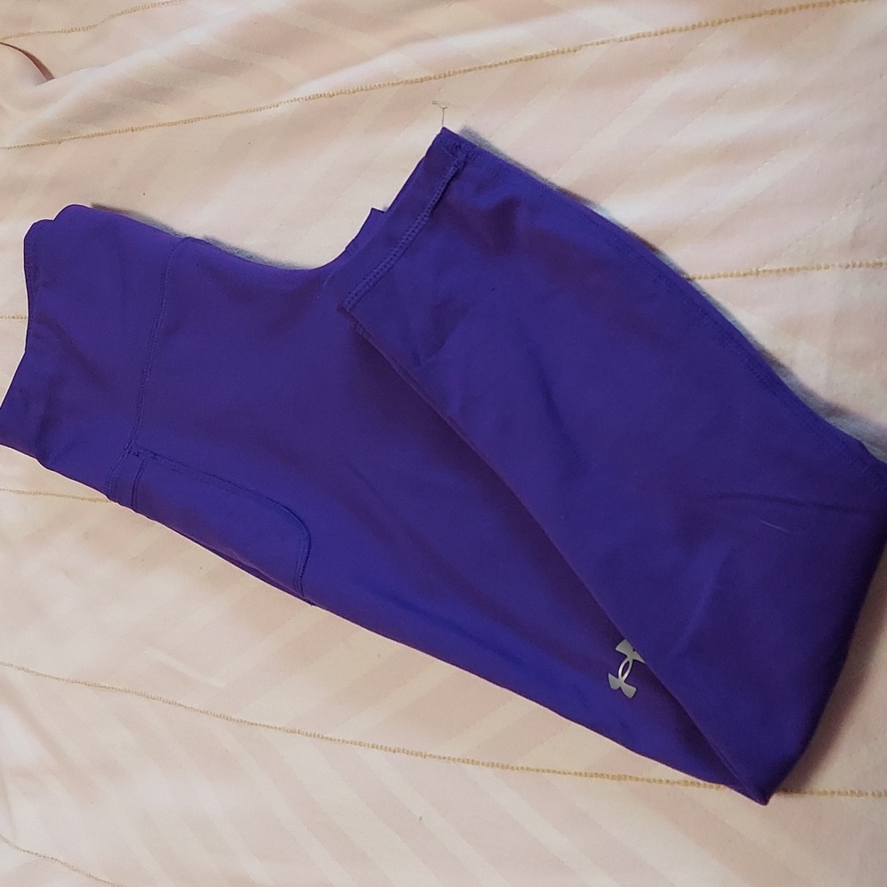 Purple Under Armour Leggings- Size Small